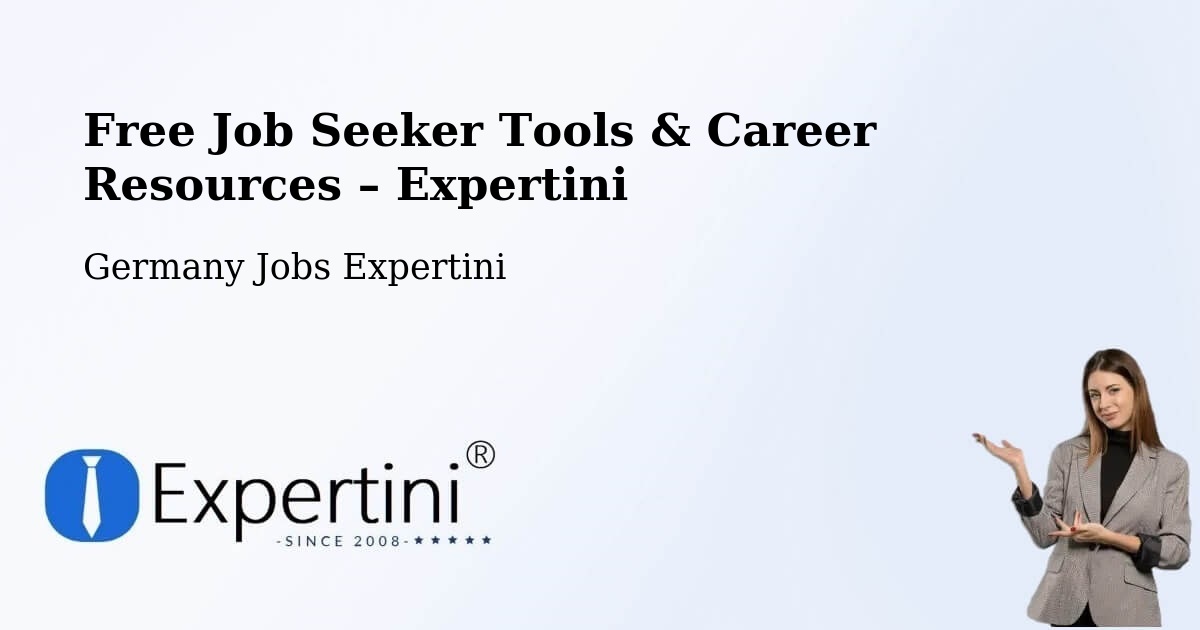 Free Job Seeker Tools & Career Resources – List - List, Germany Jobs Expertini