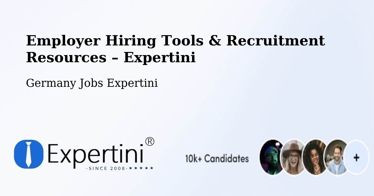 Employer Hiring Tools & Recruitment Resources – List - List, Germany Jobs Expertini