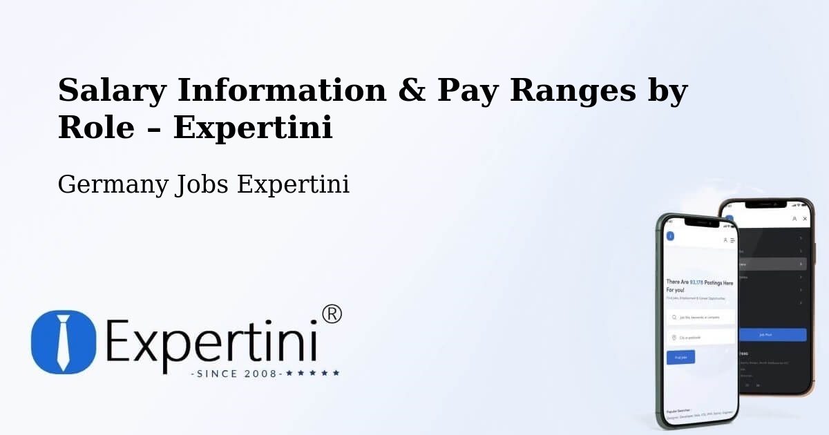Salary Information & Pay Ranges – List - List, Germany Jobs Expertini
